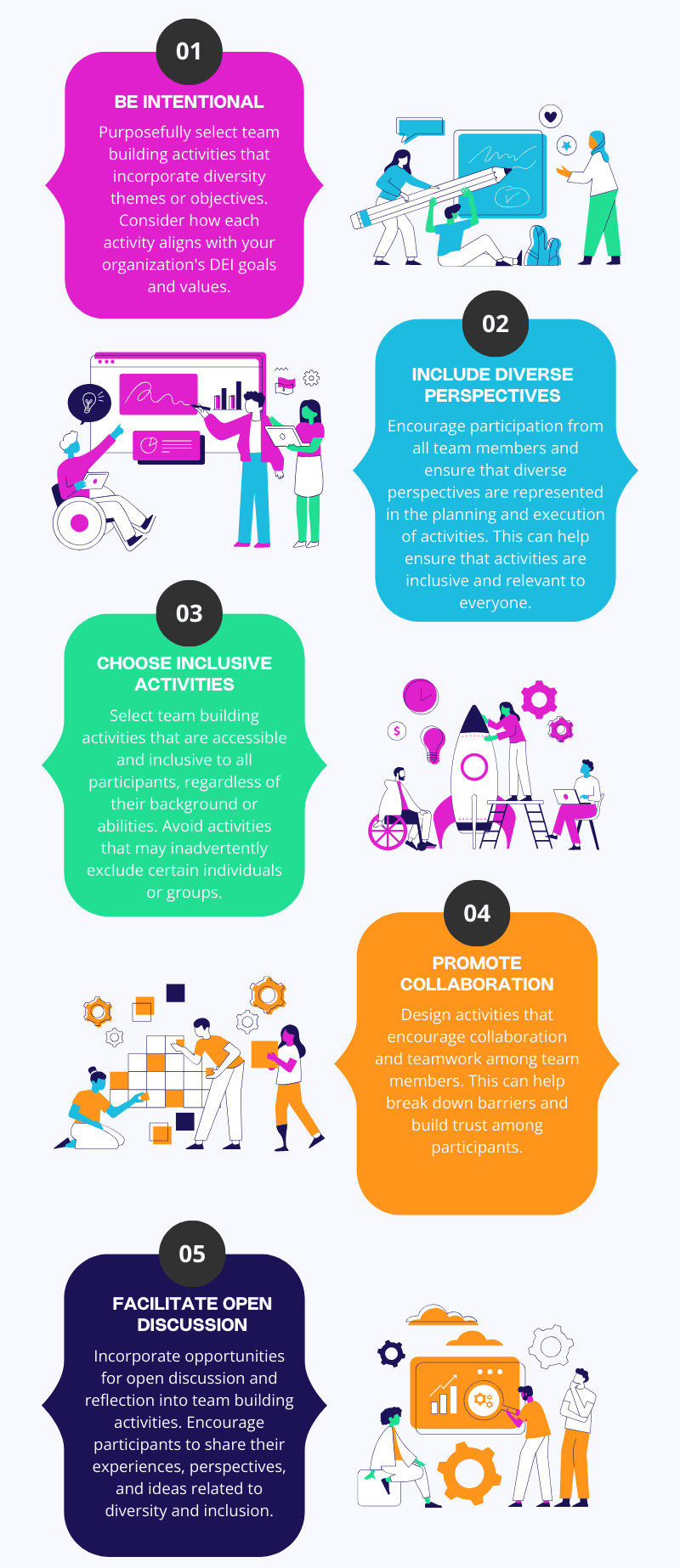 how to incorporate diversity and inclusion into team building games and activities how to incorporate diversity and inclusion into team building games and activities